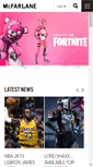 Mobile Screenshot of mcfarlane.com